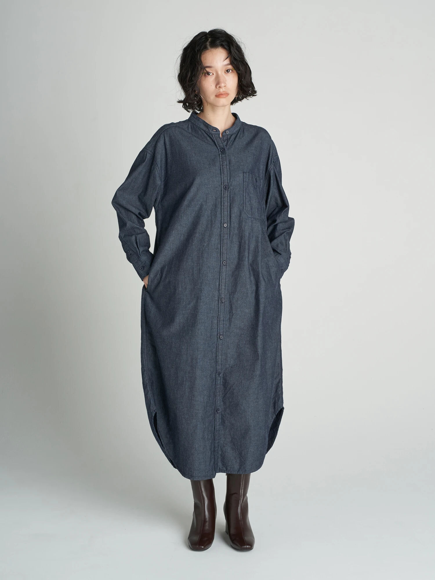 カジュアルシャツワンピース ベージュ カーキ インディゴ ワンウォッシュ American Holic アメリカンホリック のレディースワンピース Ha13l0h0500 ファッション通販のstripe Club カジュアルシャツワンピース ベージュ カーキ インディゴ ワンウォッシュ American Holic アメリカンホリック のレディースワンピース Ha13l0h0500 ファッション通販のstripe Club