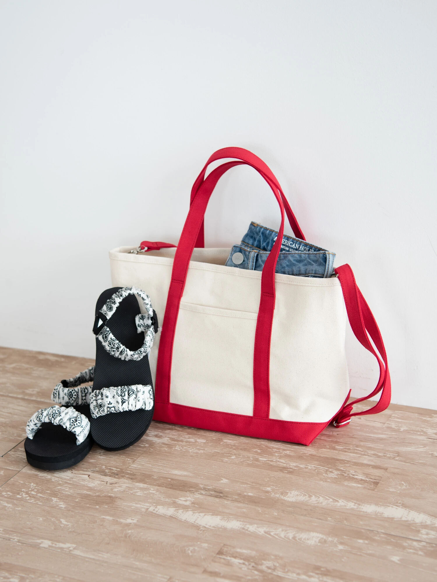 CANVAS 2WAY TOTE BAG