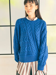 ニット・セーター（ブルー / 青系）｜ファッション通販のSTRIPE CLUB