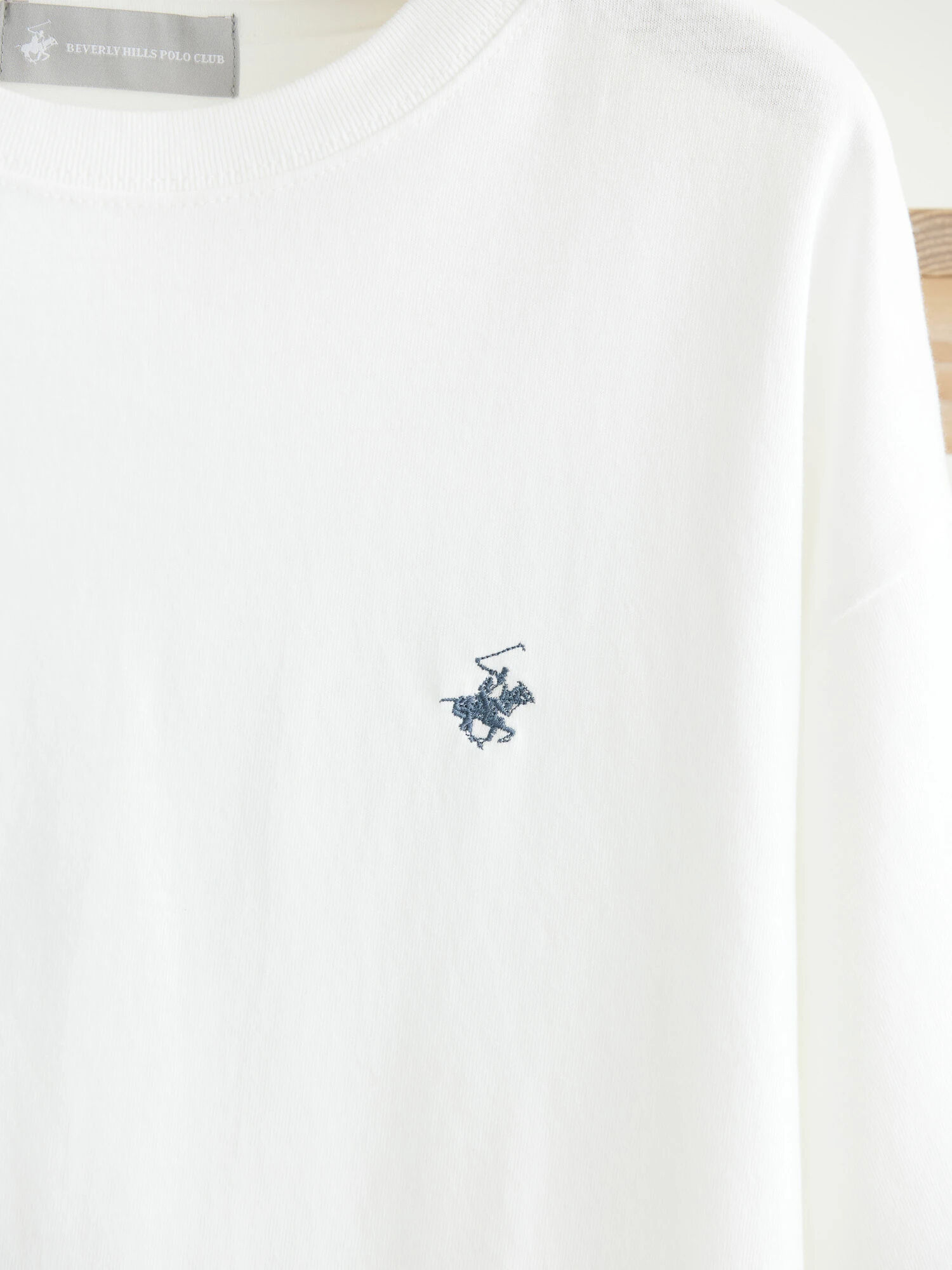 アウトレット】B.H POLO CLUB バックプリントTEE（オフホワイト