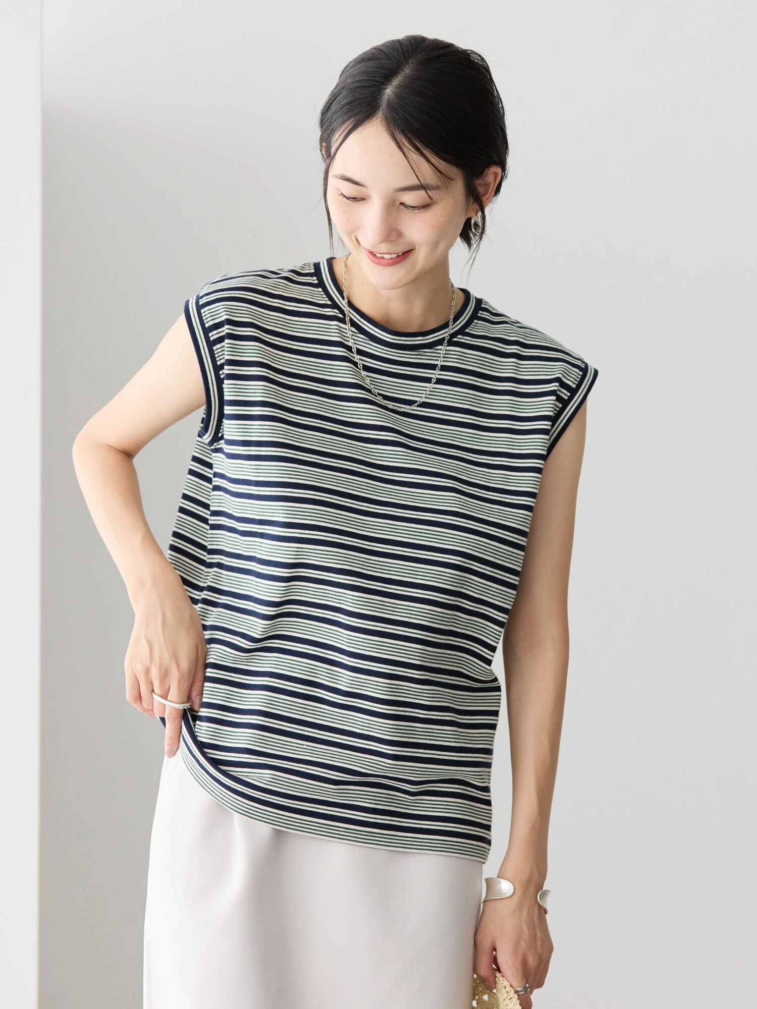 最終お値下げ！レオナールスポーツ44七分袖チュニック