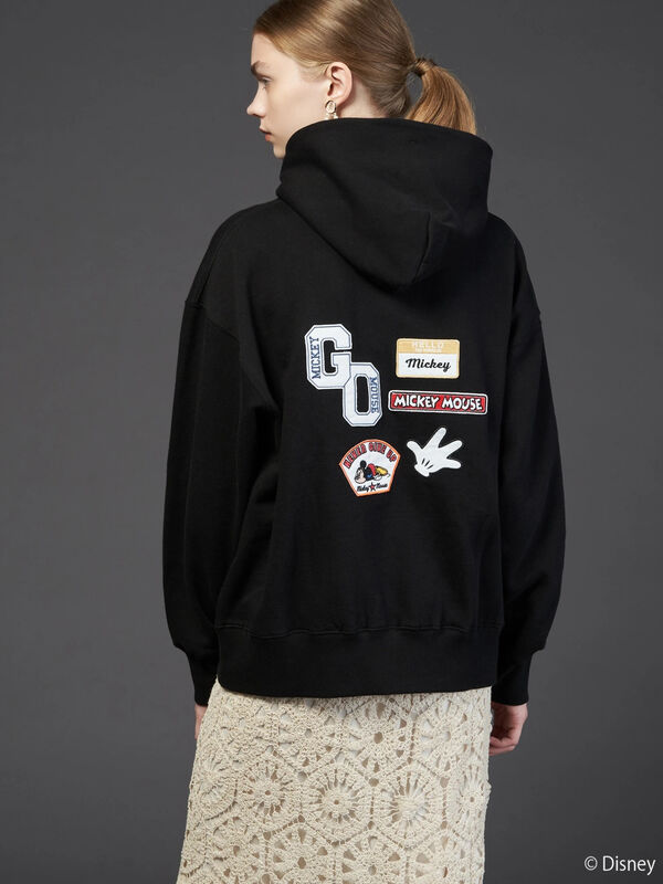 OFF WHITE ワッペンパーカー