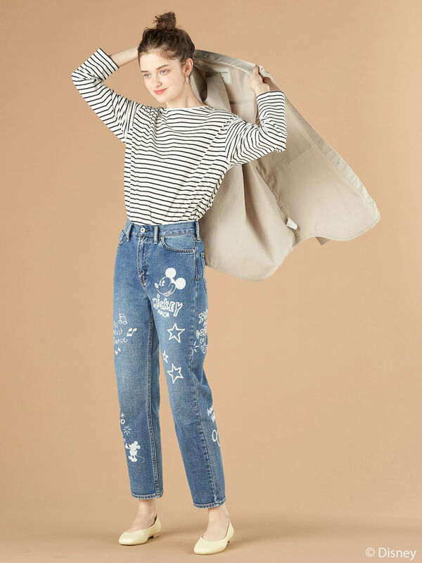 パンツDISNEY DENIME JEANS ジーパン ジーンズ - デニム/ジーンズ