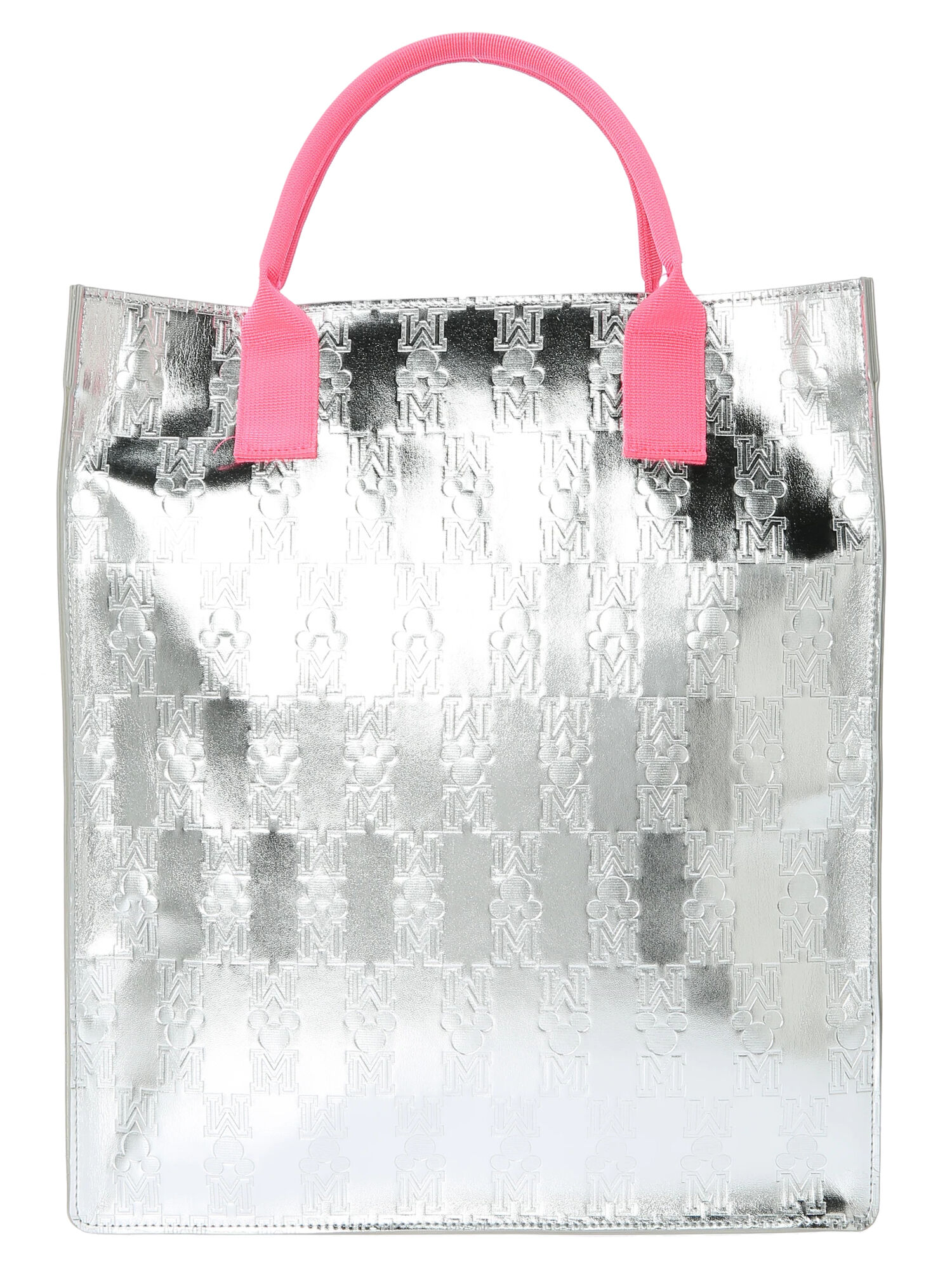 Mickey/Silver Tote Bag（ピンク/グリーン） / Disney collection by 