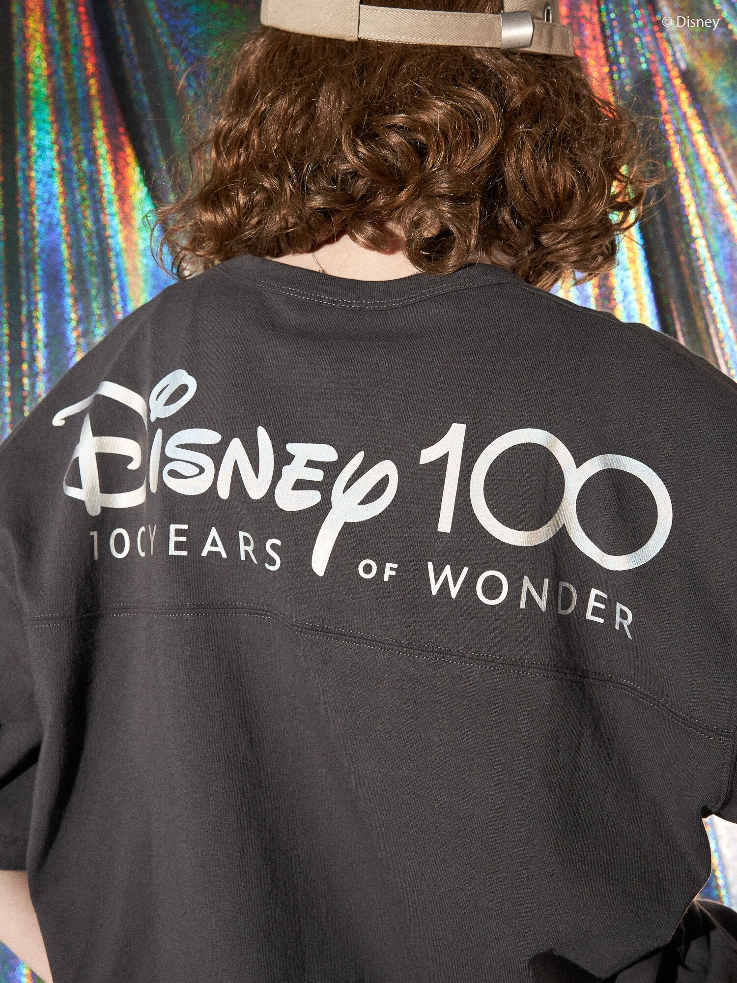 Disney100 / 切り替え半袖カットプルオーバー（ホワイト