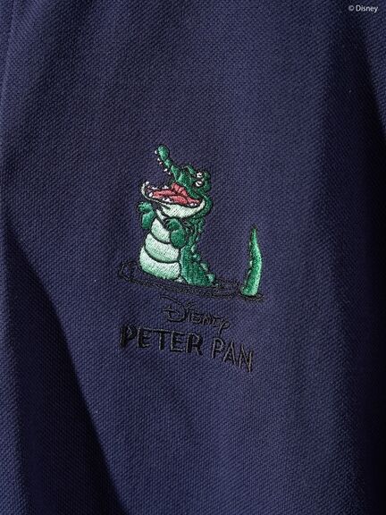 Disney collection by AMERICAN HOLIC(ディズニーコレクション　バイ　アメリカンホリック) |ハーフジップポロシャツ/Peter Pan
