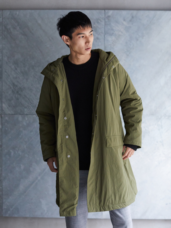 アウトレット Mens フードパフコート ブラック ベージュ カーキ Koe コエ のメンズコート Ka97m0z0100 ファッション通販のstripe Club アウトレット Mens フードパフコート ブラック ベージュ カーキ Koe コエ のメンズコート Ka97m0z0100 ファッション通販のstripe Club