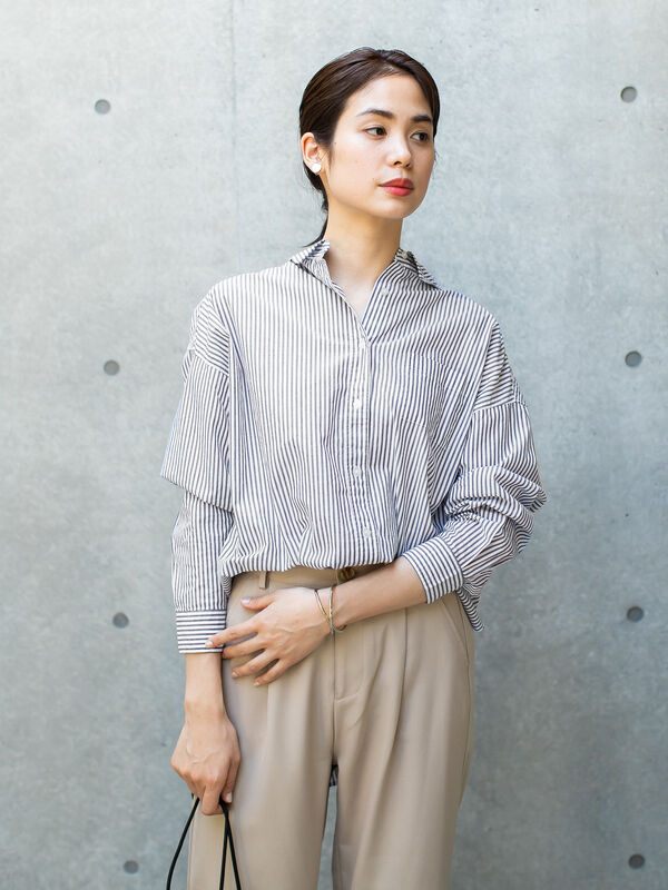 Lazo_N33° Basic Shirt Blouse ベーシックシャツ (再値引き済) phaser