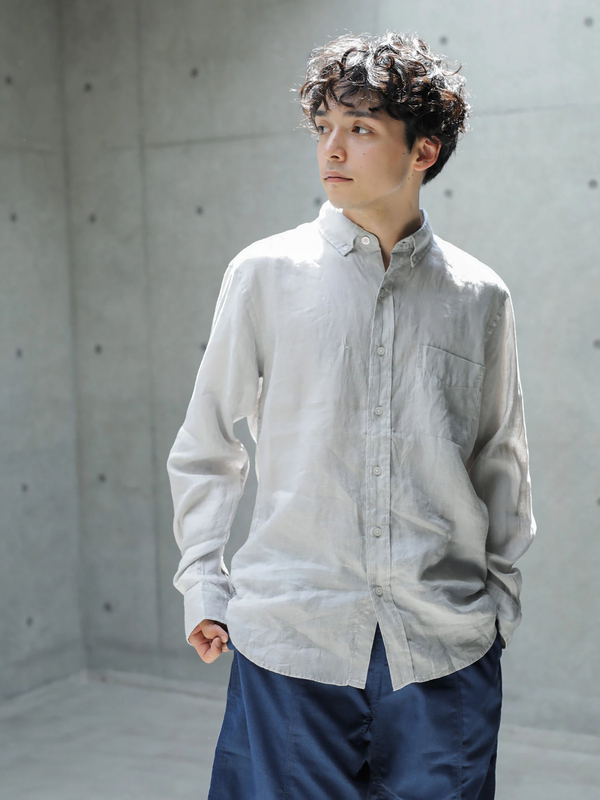 アウトレット Mens フレンチリネン B D Standard ホワイト グレー カーキ ネイビー Koe コエ のメンズシャツ ブラウス Kp02m0a0300 ファッション通販のstripe Club アウトレット Mens フレンチリネン B D Standard ホワイト グレー カーキ ネイビー Koe コエ のメンズシャツ ブラウス Kp02m0a0300 ファッション通販のstripe Club