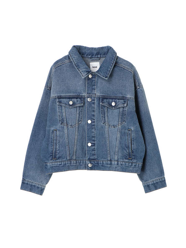 落ち綿リサイクルデニムbig Gジャン ミディアムインディゴ Koe コエ のレディースジャケット Ka03l0y0440 ファッション通販のstripe Club 落ち綿リサイクルデニムbig Gジャン ミディアムインディゴ Koe コエ のレディースジャケット Ka03l0y0440 ファッション通販のstripe Club