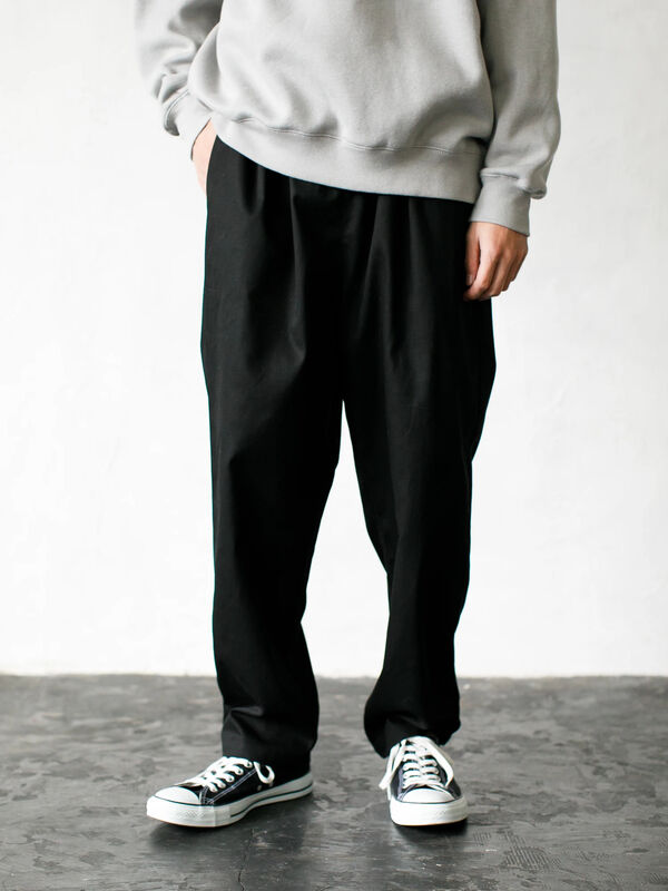 アウトレット シェフパンツ 黒ツイル ブラック Koe コエ のレディースパンツ Kp03g0f0700 ファッション通販のstripe Club