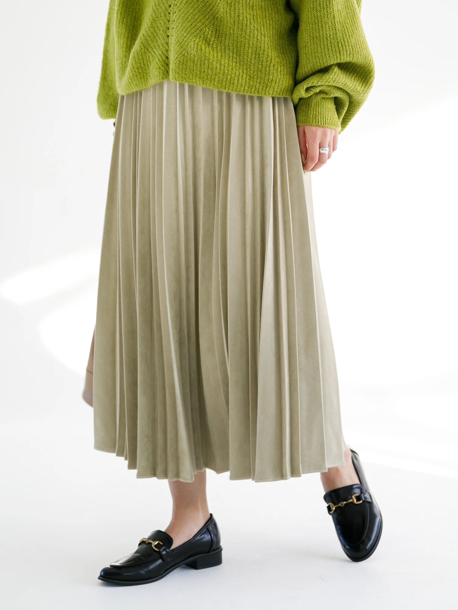 変形アコーディオンプリーツスカート / koe(コエ)のスカート ファッション通販のSTRIPE CLUB