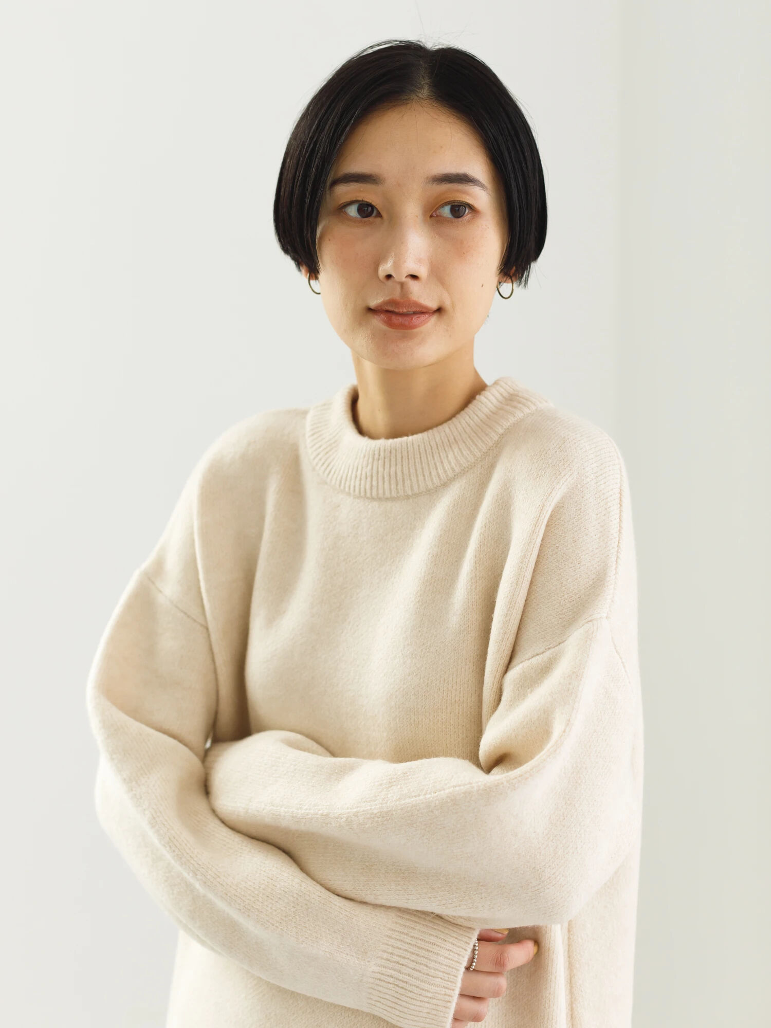 エッセンシャルズ 日本製 地柄裾フリルニット 在庫処分大特価 Soinpharmaceuticals Com