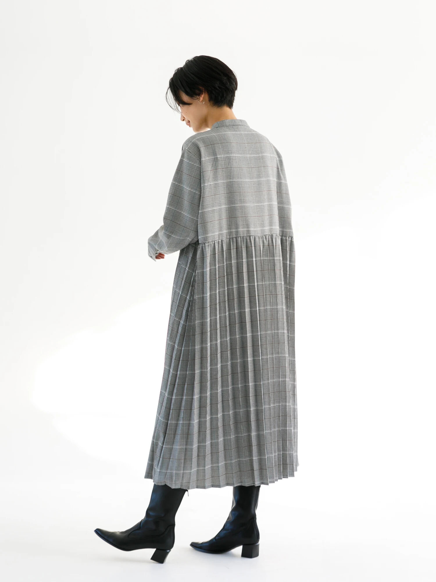 アウトレット】【2点SET】タートルニットベスト&チェック柄シャツ ...