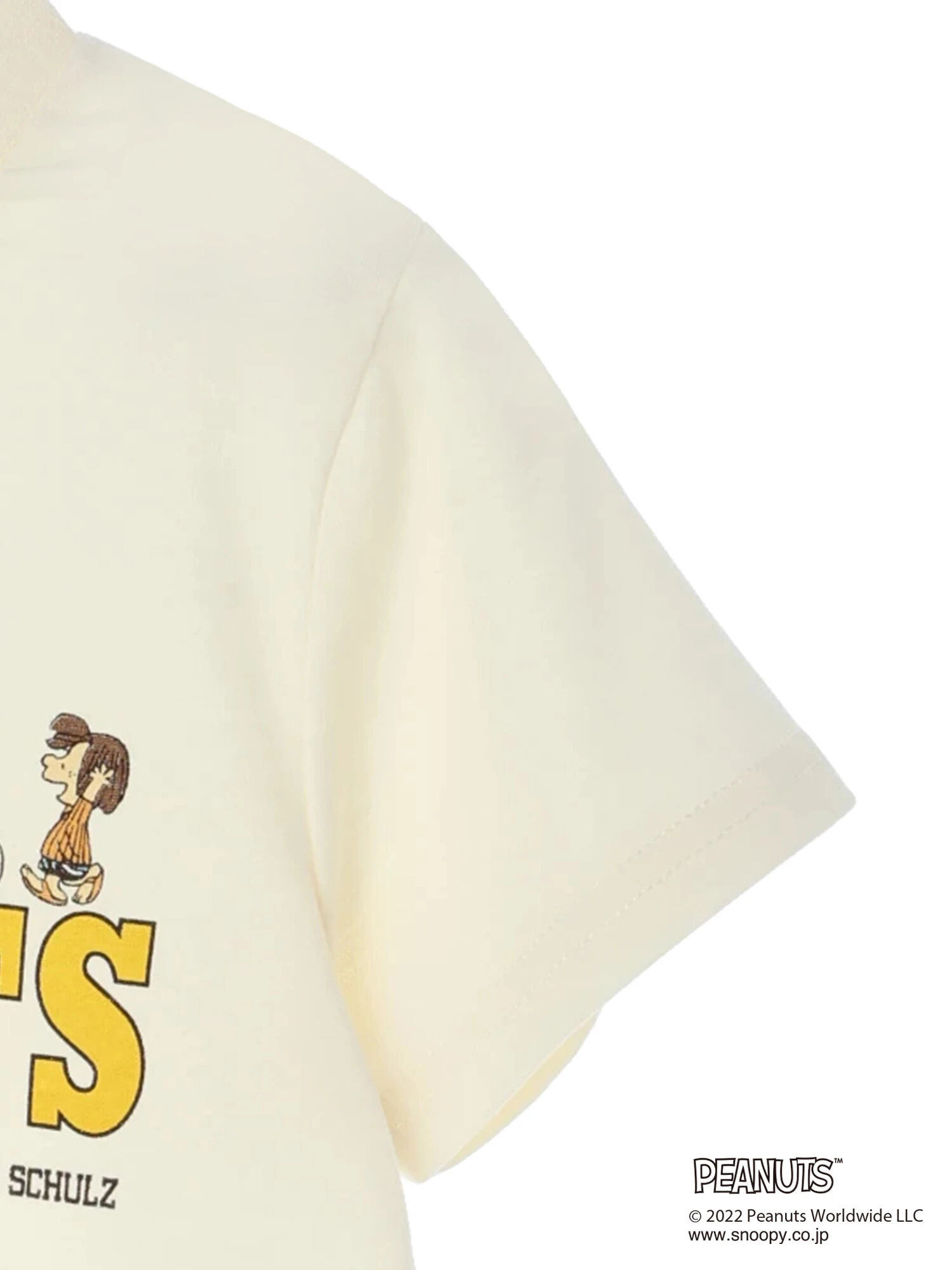 キッズアイテム】【PEANUTS】スヌーピーTシャツ（オフホワイト