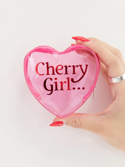CherryGirl&Boyクリアコインケース