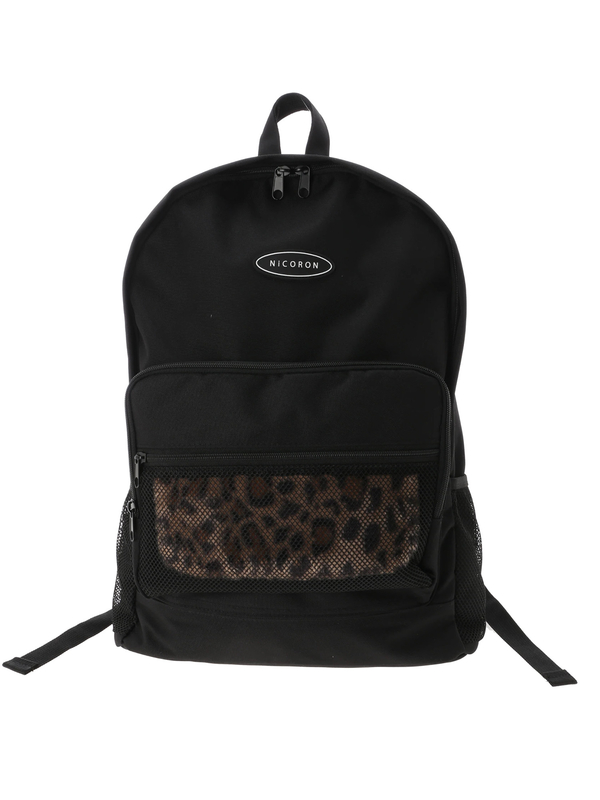 アウトレット フェイクファーポーチ付きリュック ブラック ベージュ Nicoron ニコロン のレディースバッグ ポーチ Mb94l0j0600 ファッション通販のstripe Club