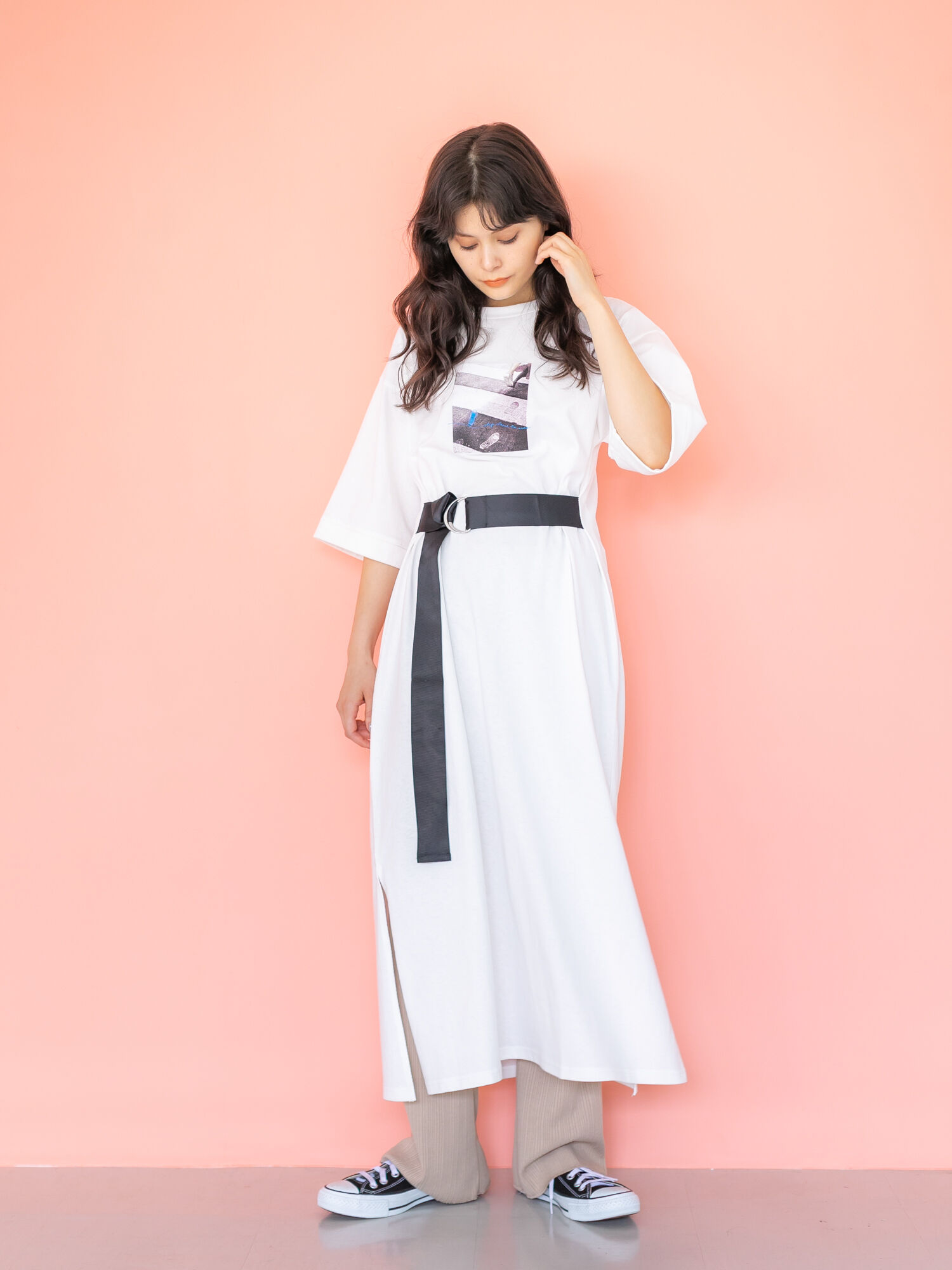 超大特価 ワンピースやパンツに モノグラム 細めベルト アクセサリー 半額品 Www Supermercadosertanejo Com Br