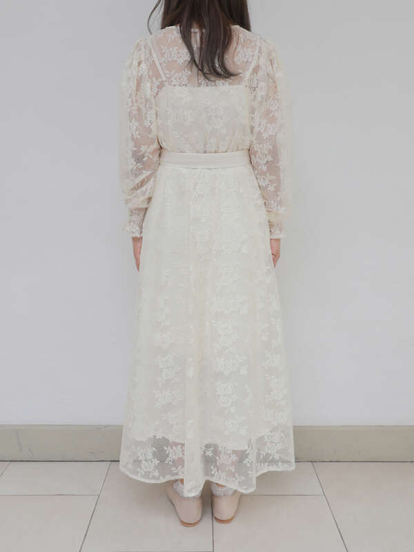 春の夢心地レースワンピース アイボリー Areeam アリーム のレディースワンピース Mj01l0h0250 ファッション通販のstripe Club