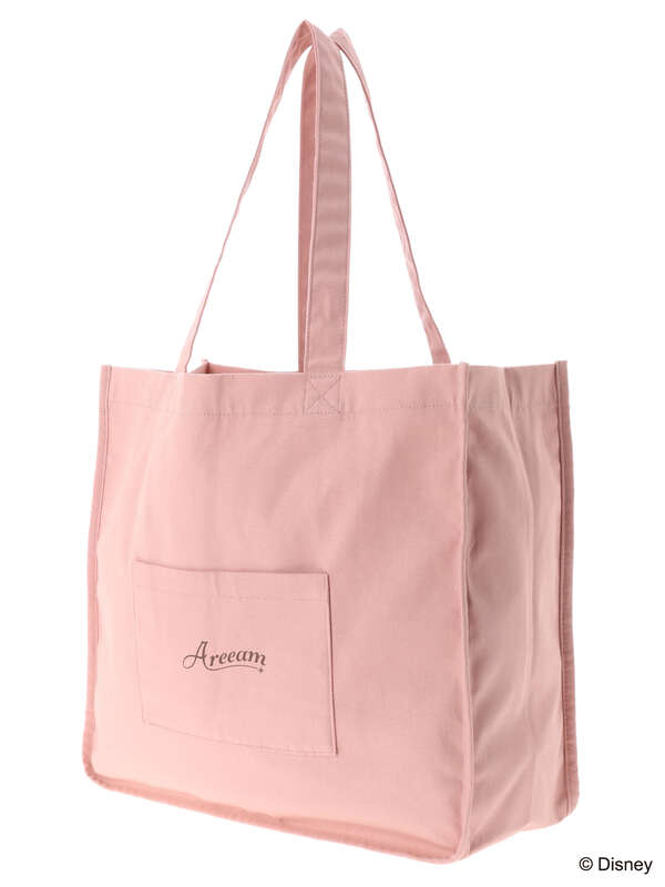 ミッキー ミニー トートバッグ アイボリー ピンク Areeam アリーム のレディースバッグ ポーチ Mw01l0j0100 ファッション通販のstripe Club