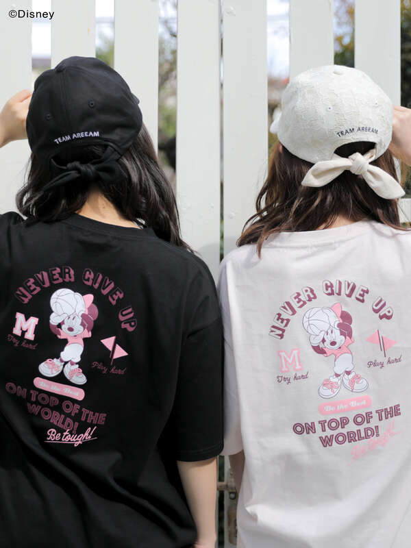 ミニー ユニセックスバスケットbig Tシャツ オフホワイト ブラック ピンク Areeam アリーム のレディースカットソー Mw02l1c0700 ファッション通販のstripe Club ミニー ユニセックスバスケットbig Tシャツ オフホワイト ブラック ピンク Areeam アリーム のレディースカットソー Mw02l1c0700 ファッション通販のstripe Club