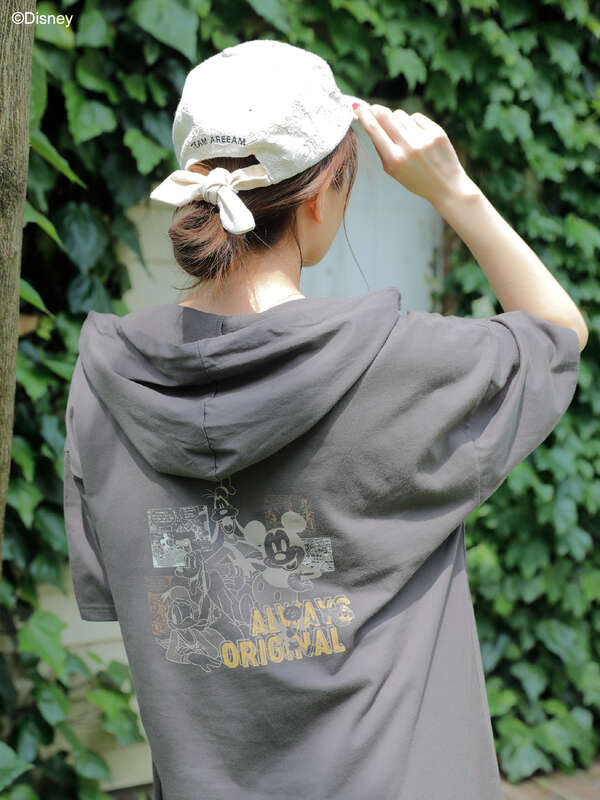 スタンダードキャラクター 男子会カットワンピース チャコールグレー ベージュ Areeam アリーム のレディースワンピース Mw03l1h0100 ファッション通販のstripe Club