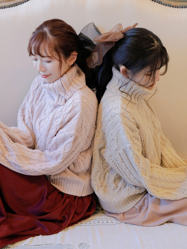 ぬくぬくタートルネックニットトップス ダークピンク ベージュ Areeam アリーム のレディースニット セーター Mj04l2c0350 ファッション通販のstripe Club ぬくぬくタートルネックニットトップス ダークピンク ベージュ Areeam アリーム のレディースニット セーター Mj04l2c0350 ファッション通販のstripe Club
