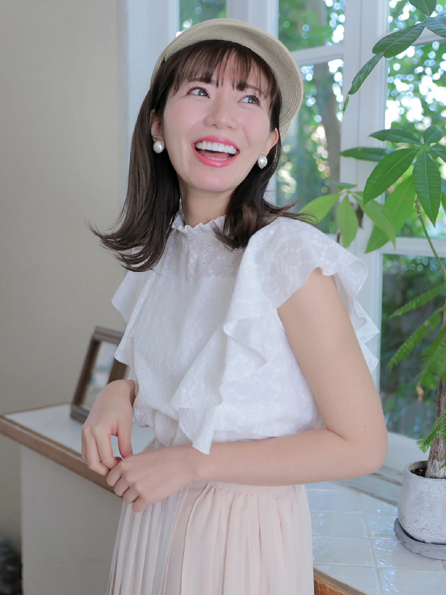 新品未使用 Areeam レースサスペンダー付きワイドパンツ フリーサイズ 
