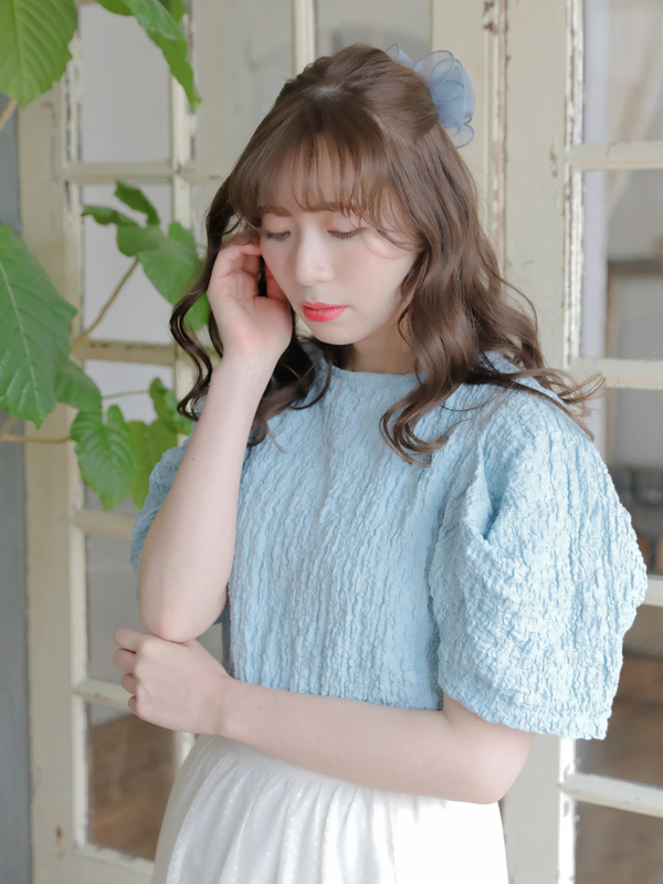 くしゅくしゅトップス アイボリー ミントグリーン Areeam アリーム のレディースカットソー Mj12l1c0300 ファッション通販のstripe Club くしゅくしゅトップス アイボリー ミントグリーン Areeam アリーム のレディースカットソー Mj12l1c0300 ファッション通販のstripe Club