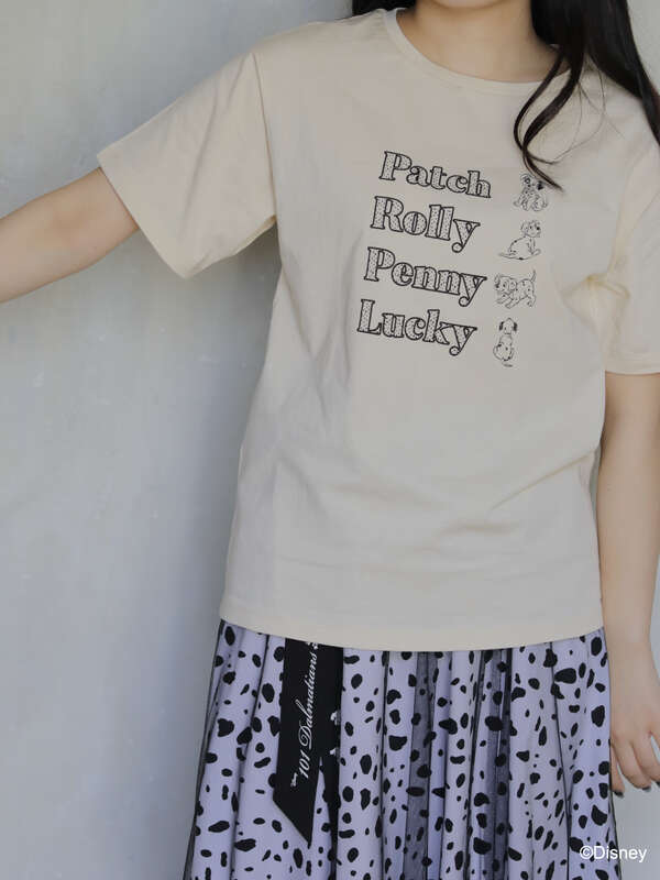 101匹わんちゃん ダルメシアンプリントtシャツ オフホワイト ブラック ベージュ Areeam アリーム のレディースカットソー Mw12l1c0400 ファッション通販のstripe Club 101匹わんちゃん ダルメシアンプリントtシャツ オフホワイト ブラック ベージュ Areeam アリーム のレディースカットソー Mw12l1c0400 ファッション通販のstripe Club