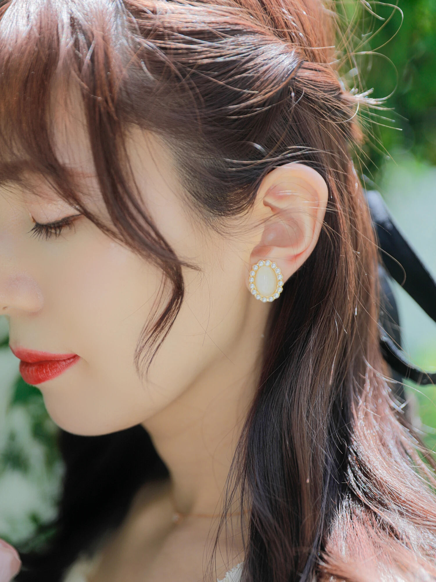 Bông tai nữ Hàn Quốc khuyên tai bạc s925 trong suốt hot trend phụ kiện thời  trang No09 Concept KT017 - Hình chữ nhật - Online Friday 2023