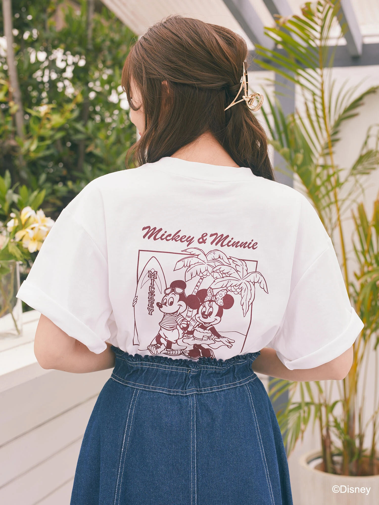 ミッキー&ミニー/サマーTシャツ