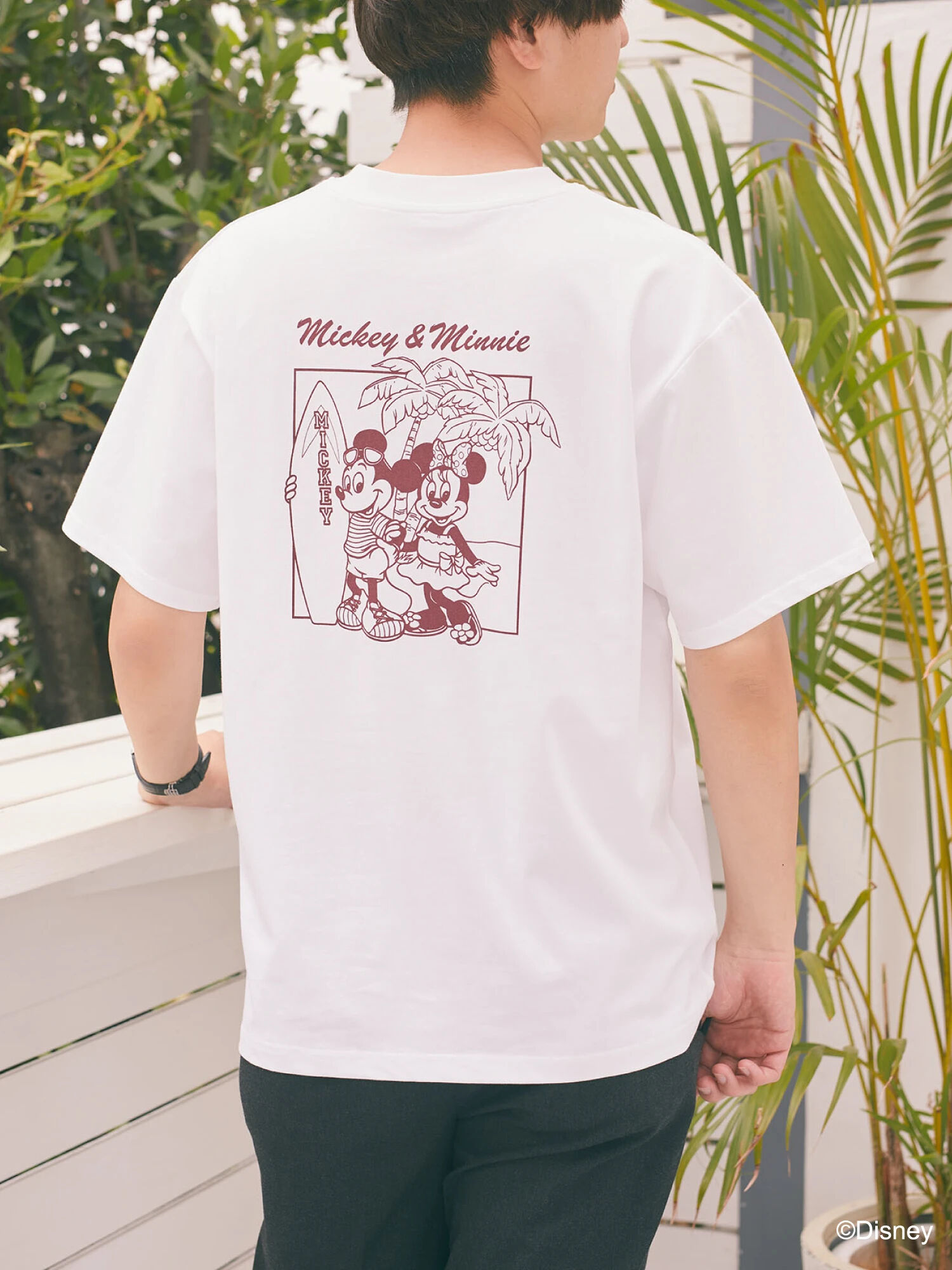 ミッキー&ミニー/サマーTシャツ