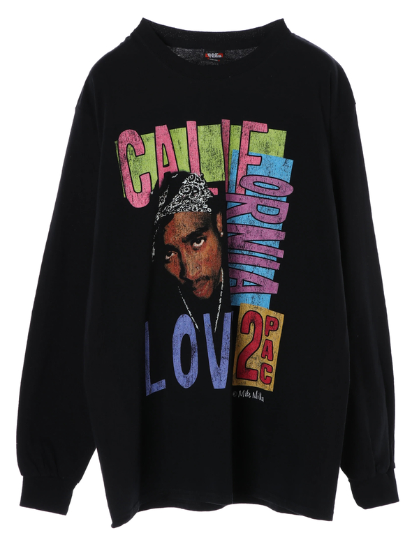 古着 Raptees 2pac California Tee ブラック ストクラセレクト ストクラセレクト のレディースカットソー Nc01m1c2600 ファッション通販のstripe Club