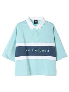アウトレット】【New Balance】プレップボクシーポロシャツ（ホワイト