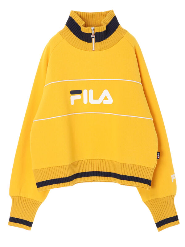 black and white fila shirt