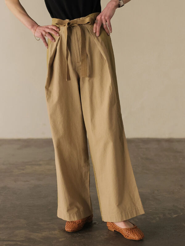 ラップパンツ ブラック オリーブ Rem Closet レムクローゼット のレディースパンツ Ng15l0f0800 ファッション通販のstripe Club