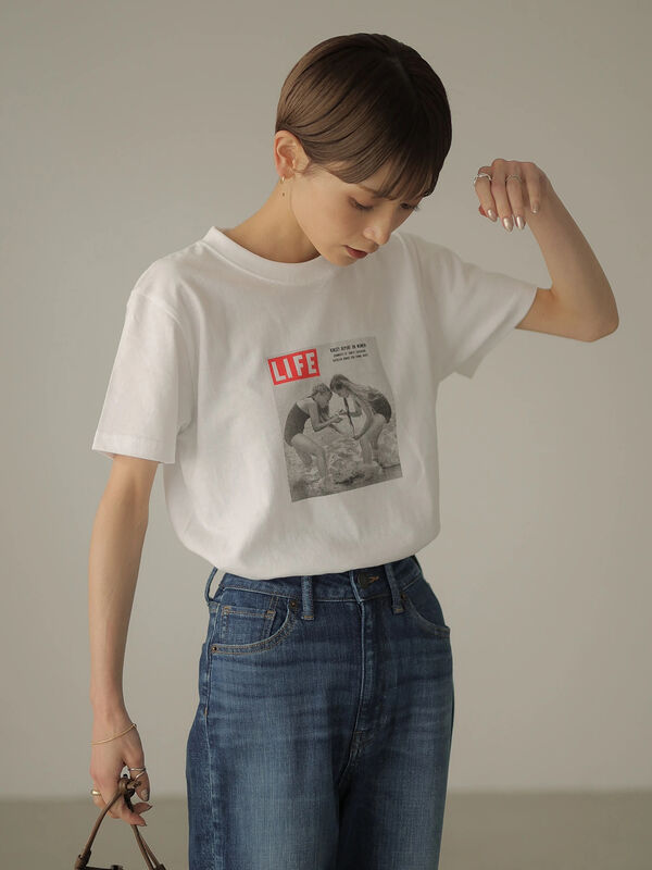 LIFE別注】Lisa Larsen Tシャツ（ホワイト） / rem closet（レム