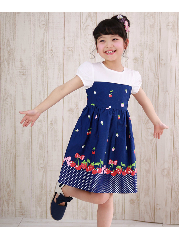 Iammarilyn 綿100 フルーツ柄チェリープリントワンピース イエロー ネイビー Stripe Club Kids By Smarby ストライプクラブ キッズ バイ スマービー のキッズワンピース Ccn9026 ファッション通販のstripe Club Iammarilyn 綿100 フルーツ柄チェリープリントワンピース イエロー ネイビー Stripe Club Kids By Smarby ストライプクラブ キッズ バイ スマービー のキッズワンピース Ccn9026 ファッション通販のstripe Club