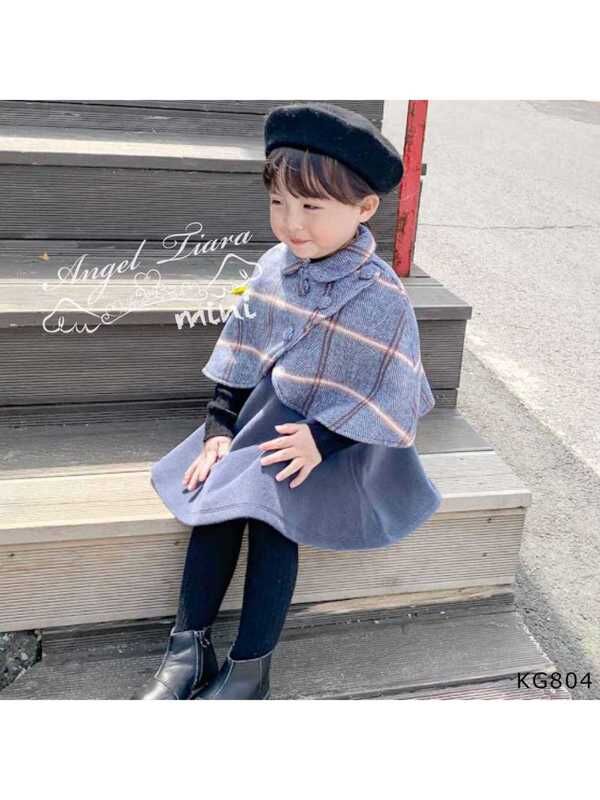 Angel Tiara Mini ケープ付き ワンピース Kg804 ロイヤルブルー Stripe Club Kids By Smarby ストライプクラブ キッズ バイ スマービー のキッズワンピース Ccn9056 Kg804 ファッション通販のstripe Club