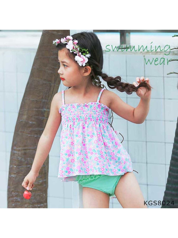 Angel Tiara Mini 水着 セパレート Kgs8024 ピンク Stripe Club Kids By Smarby ストライプクラブ キッズ バイ スマービー のキッズ水着類 Ccn9056 Kgs8024 ファッション通販のstripe Club