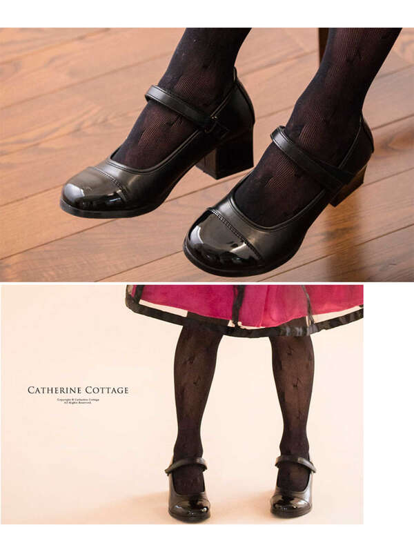 Catherinecottage プチプラフォーマルシューズ エレガントデザイン オフホワイト ブラック Owt2 Owt6 Owt7 Owt8 Owt5 Blk4 Blk3 Blk6 Blk5 Blk7 Blk8 Stripe Club Kids By Smarby ストライプクラブ キッズ バイ スマービー のキッズその他シューズ Ccn9067