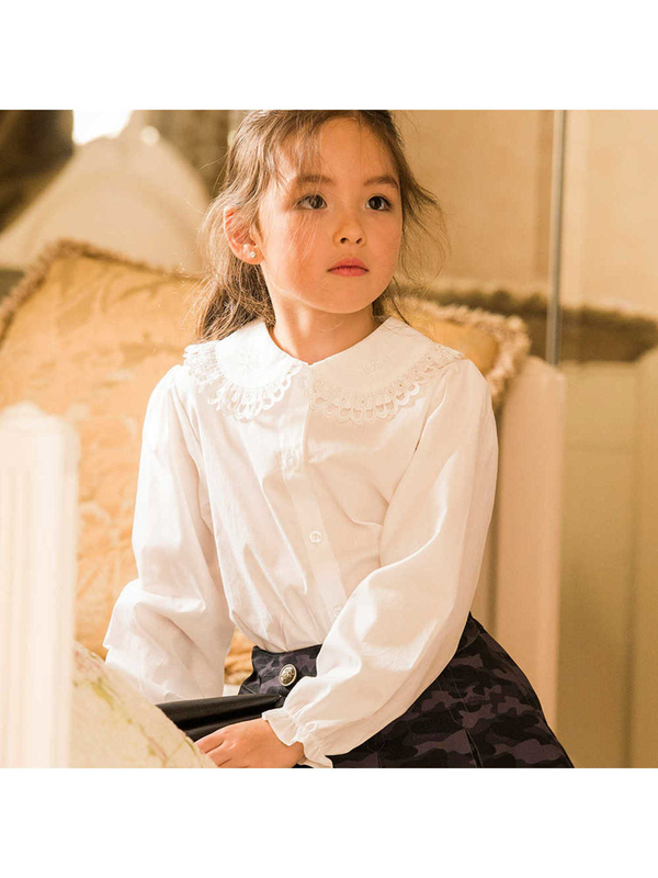 Catherinecottage 日本製フォーマルレース襟ブラウス Owt2 Owt6 Owt7 Owt8 Owt1 Owt3 Owt4 Owt5 Stripe Club Kids By Smarby ストライプクラブ キッズ バイ スマービー のキッズシャツ ブラウス Ccn9067 M0006 ファッション通販のstripe Club