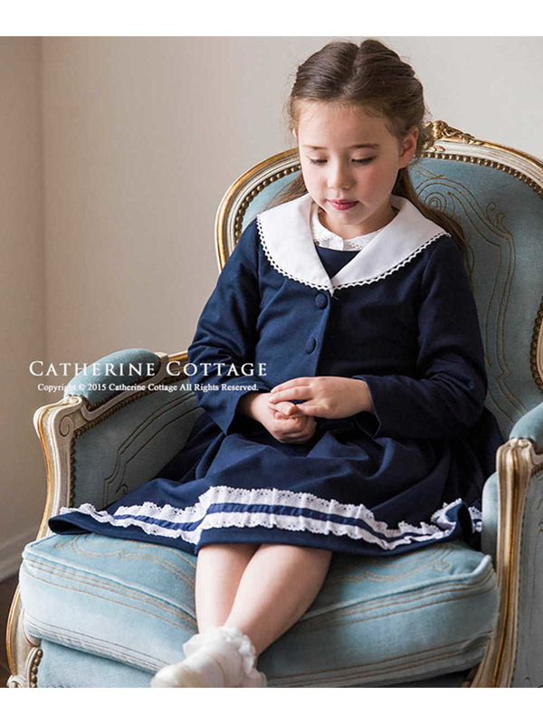 Catherinecottage ポンチニットセーラースーツ ネイビー Stripe Club Kids By Smarby ストライプクラブ キッズ バイ スマービー のキッズスーツ Ccn9067 Cc0415 ファッション通販のstripe Club