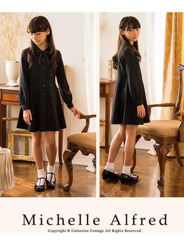 Catherinecottage フォーマル ピンタック ブラックワンピース ブラック Stripe Club Kids By Smarby ストライプクラブ キッズ バイ スマービー のキッズワンピース Ccn9067 Ma212 ファッション通販のstripe Club