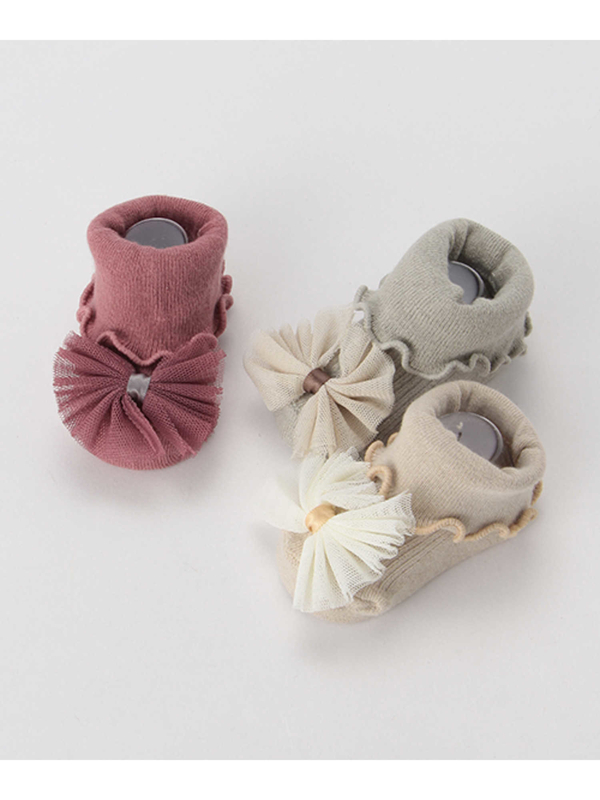 Petit Main チュールリボンメロウカップソックス ディープレッド ライトベージュ ライトカーキ Stripe Club Kids By Smarby ストライプクラブ キッズ バイ スマービー のキッズタイツ 靴下 Ccn9045 ファッション通販のstripe Club