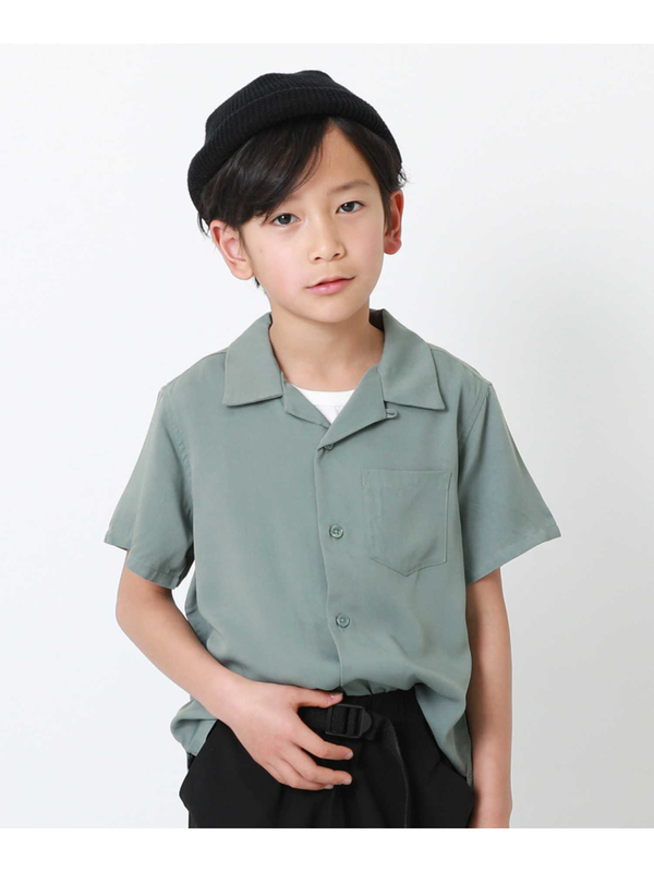 Devirock レーヨンオープンカラーシャツ 001 002 004 005 Stripe Club Kids By Smarby ストライプクラブ キッズ バイ スマービー のキッズシャツ ブラウス Ccn9052 Dt0316 ファッション通販のstripe Club