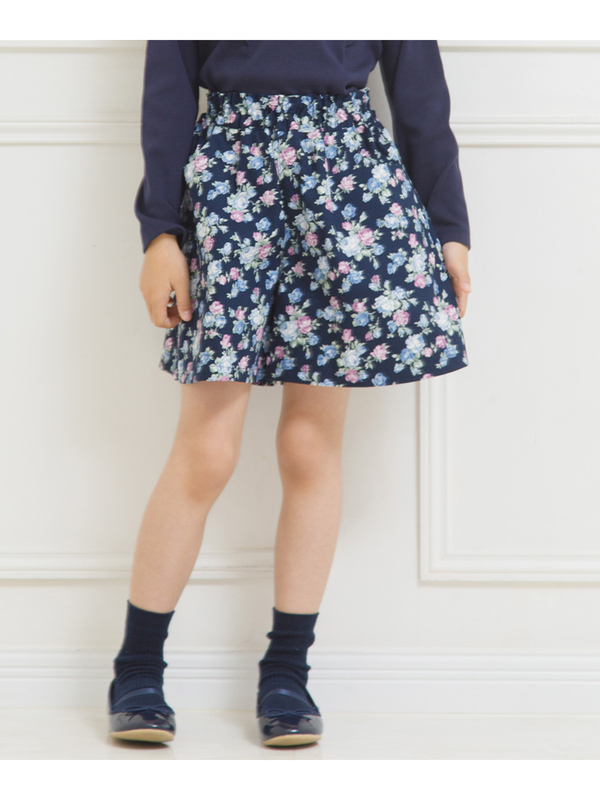 むーのんのん 子供服 女の子 膝丈 普段着 通学着 日本製 花柄ウエストゴムキュロットパンツ Moononnon ネイビー Stripe Club Kids By Smarby ストライプクラブ キッズ バイ スマービー のキッズパンツ Ccn9025 ファッション通販のstripe Club むーのんのん 子供服 女の子 膝丈 普段着 通学着 日本製 花柄ウエストゴムキュロットパンツ Moononnon ネイビー Stripe Club Kids By Smarby ストライプクラブ キッズ バイ スマービー のキッズパンツ Ccn9025 ファッション通販のstripe Club