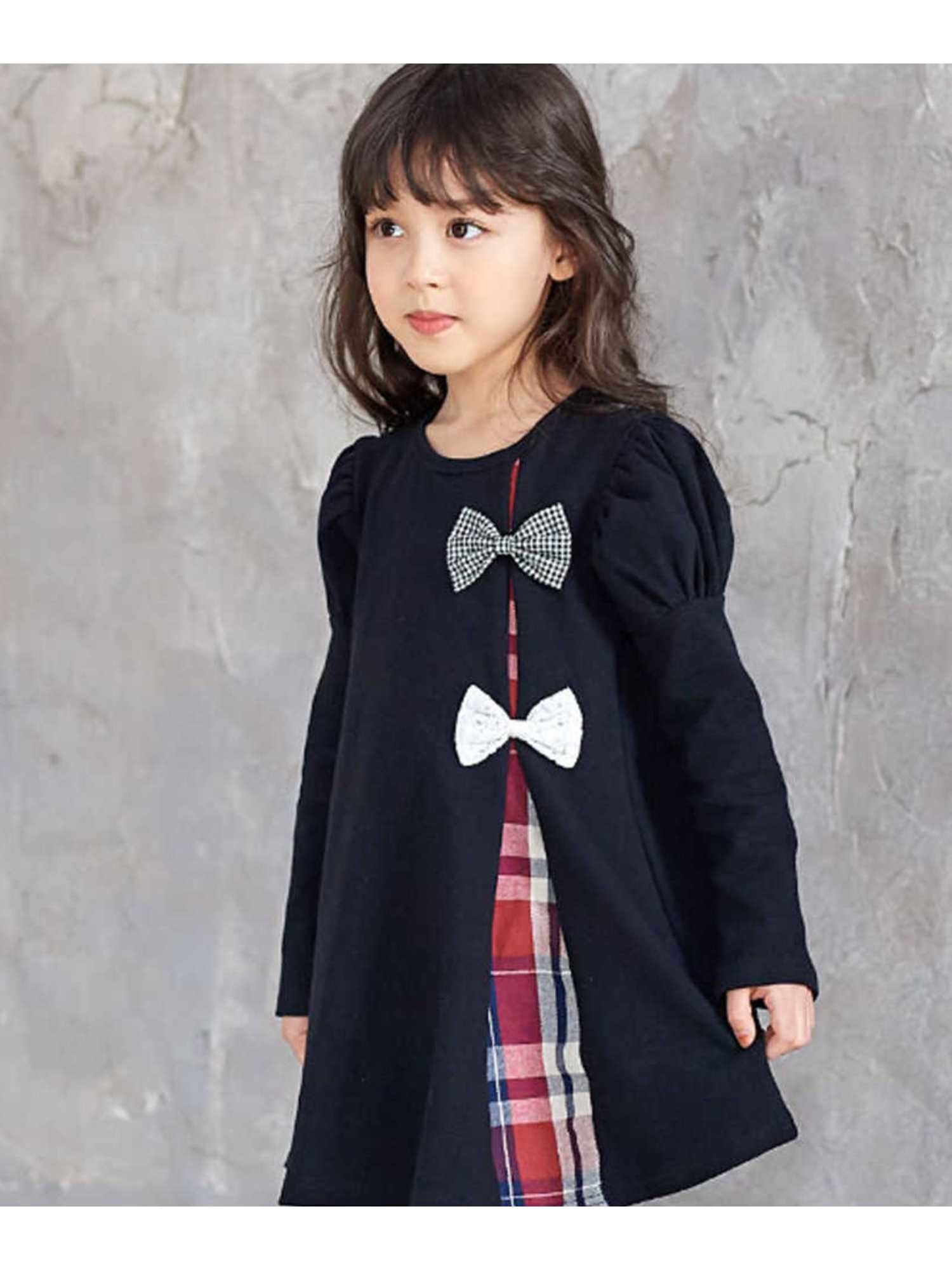 キッズワンピース ブラック 黒系 ファッション通販のstripe Club