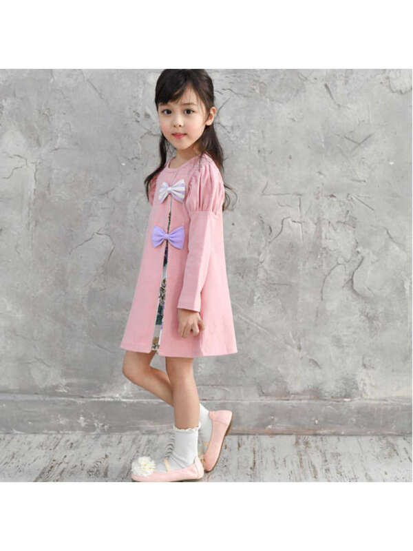 子供服bee 長袖ワンピース Sbb ブラック ピンク ベージュ テラコッタ ブラウン ネイビー ワイン パープル系その他 Stripe Club Kids By Smarby ストライプクラブ キッズ バイ スマービー のキッズワンピース Ccn9050 Sbb ファッション通販のstripe Club